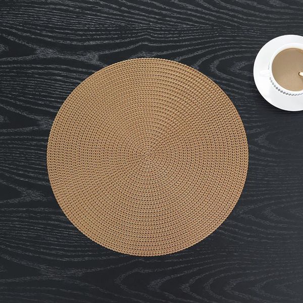 

placemat kitchen table mat christmas restaurant round pvc nordic insulation table mat steak pad stand mug wmtptt comb2010