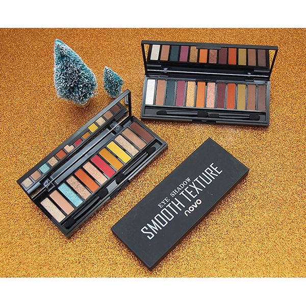 

eye shadow eyeshadow palette 12 colors matte pearlescent high pigment silky powder makeup pallete wh998