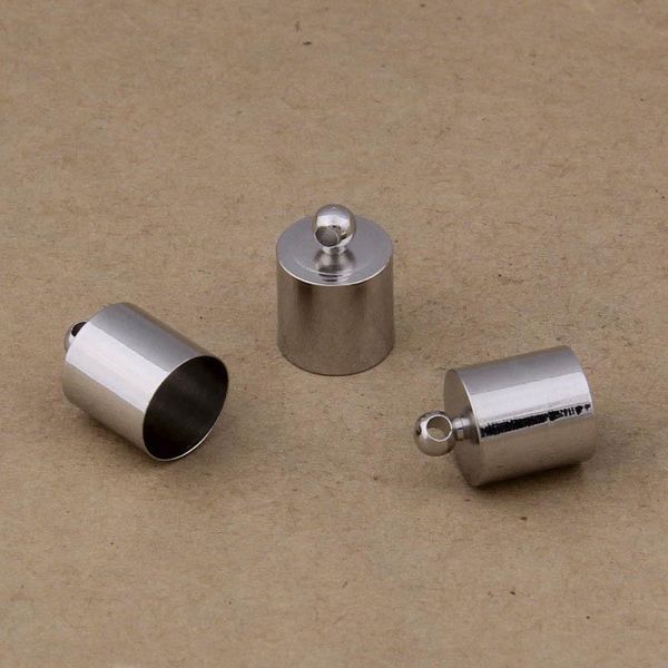 

50 шт. handmade tassel caps ожерелье серьги конец кончика крышка подгонка для 4 9 мм кожаный шнур конечные крышки крышки caps bear caps для