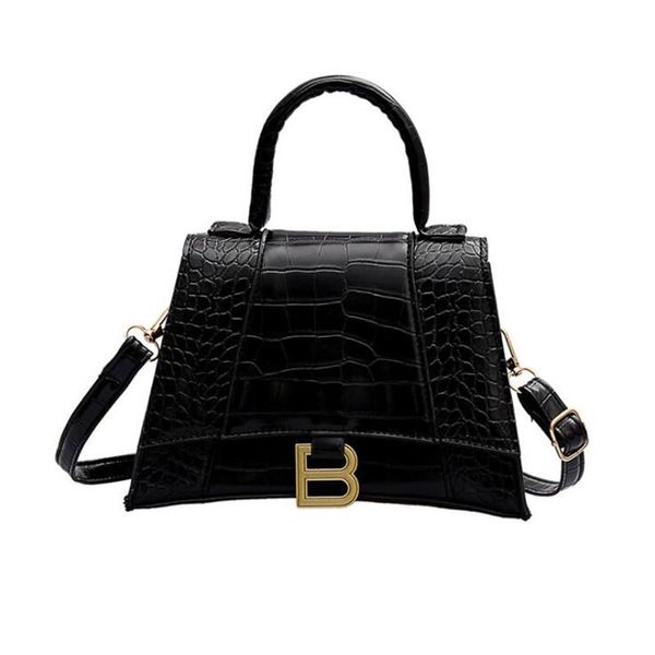 

vintage black women handbags crocodile pattern tote crossbody shoulder bag for ladies designer hand bags travel cluth bolsa 2020