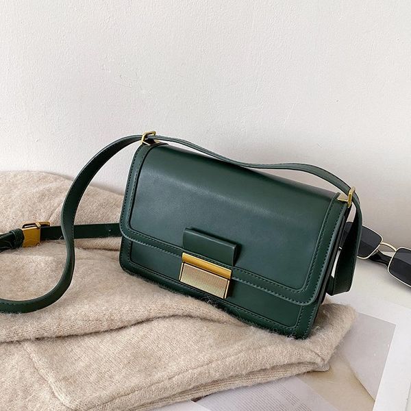 

small square bag female solid color crossbody bags for women luxury designer shoulder bag classics ladies flap pack