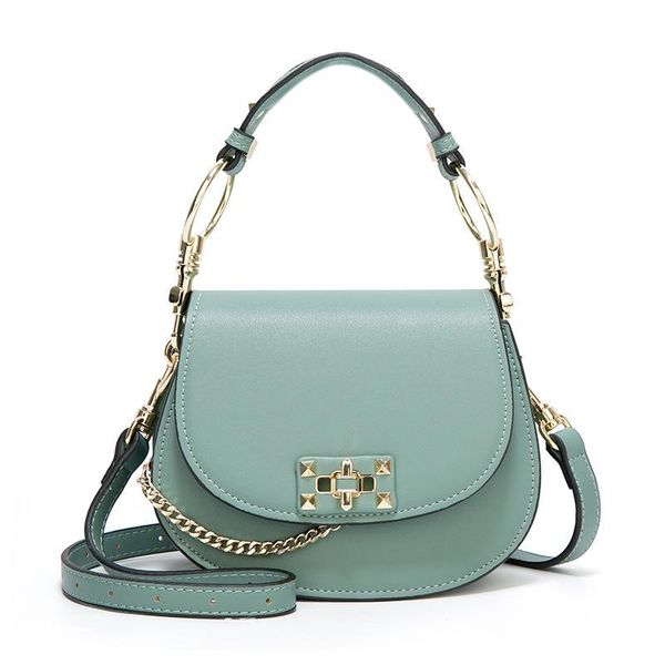 

women's bag 2021 new shoulder bag pu leather fashion female wild handbag high-end shoulder messenger