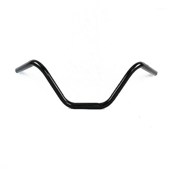 

universal fit cafe racer bobber tracker motorcycle handlebar chrome 7/8" 22mm handlebar high-rise drag bar1