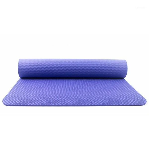 

yoga mat extra long yoga mat fitness camping exercise pilates with strap bag thickened non-slip1