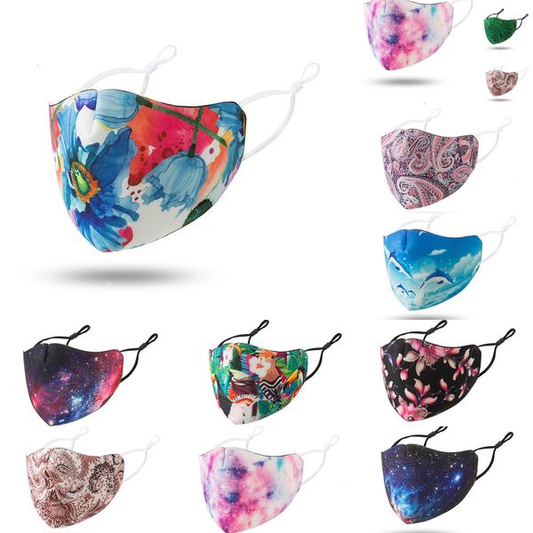 

factory pm2.5 cotton adults printing face protective dustproof anti-dust breathable mask anti haze reusable mouth-muffle pr08i