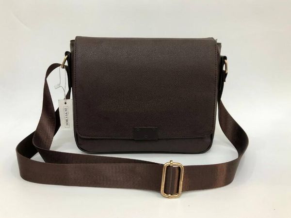 

2021 new classic fashion men messenger bags cross body bag school bookbag should 41213 with dust bag
