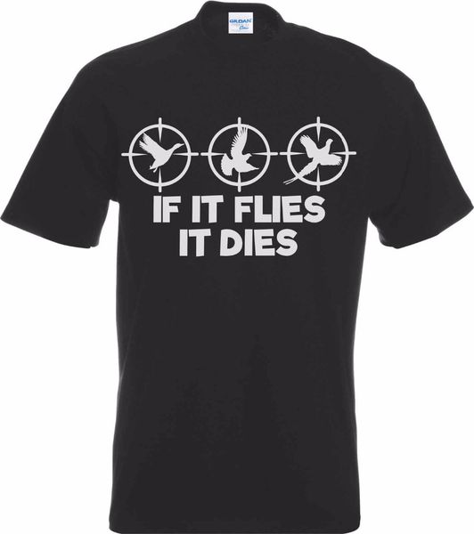 

men t-shirt fashion t-shirt if it's flying it's dead funny sbird shunter tee shirt sport hooded sweatshirt hoodie