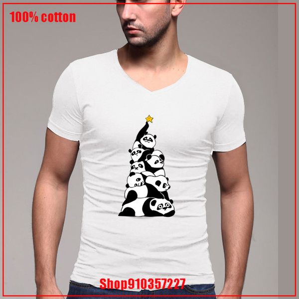 

christmas tree pandas v t shirt tee cool letter print camiseta soft breathable summer tshirt fashion sport hooded sweatshirt hoodie
