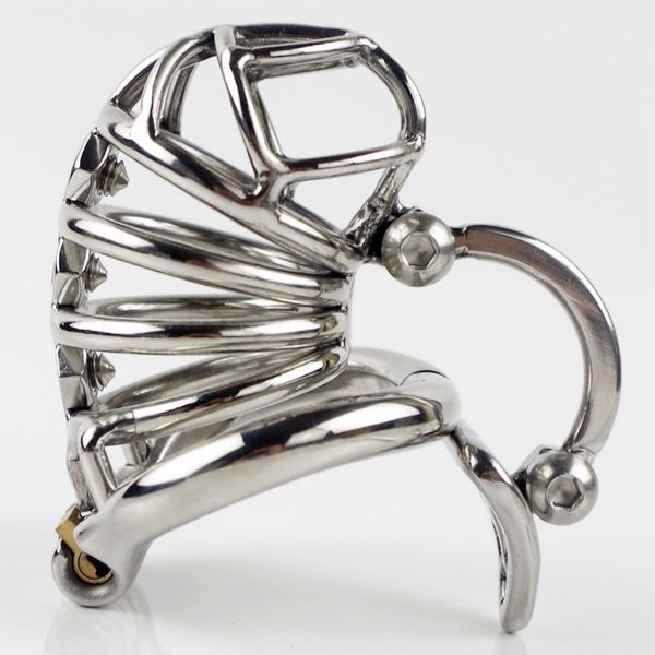 

stainless steel new toys style chastity device male for men onrgd