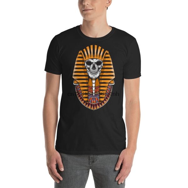 

pharaoh skull death mask - egypt sphinx mummy anubis ra t-shirt shirt sport hooded sweatshirt hoodie