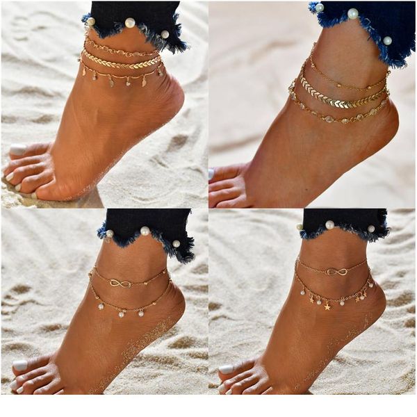 

vagzeb женское сердце босиком вязание крючком сандалии ножки ювелирные изделия новая лодыжка лодыжки ноги ноги браслеты для женщин l wmtjck, Silver