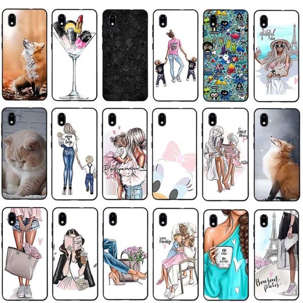 

case soft silicone tpu coque blade a 3 cover cats patterned capa for zte a3 2020 shell