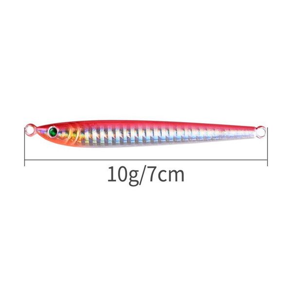 

5pcs/lot metal jig fishing lure slow cast jigging spoon 7g 10g 14g 17g 21g 40g 60 80g 100g artificial lead me jllkjo