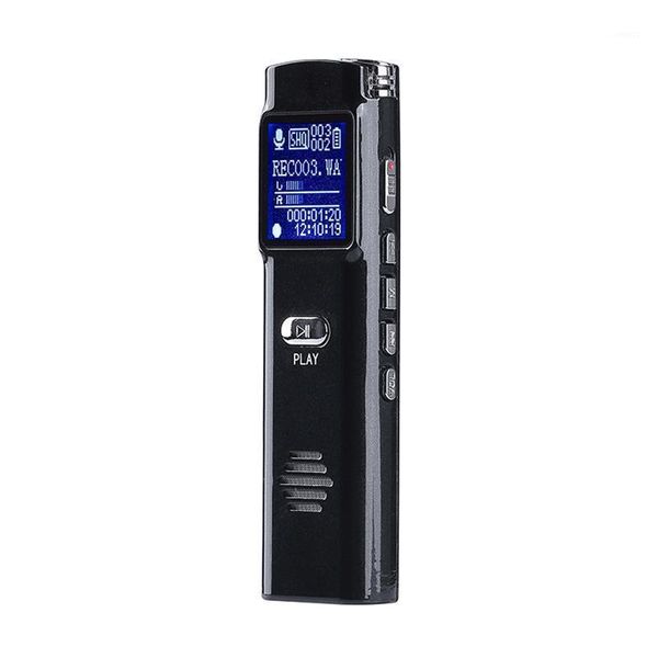 

digital voice recorder 8gb sound recording pen small with display screen speaker earphone jack for meeting interview portable1