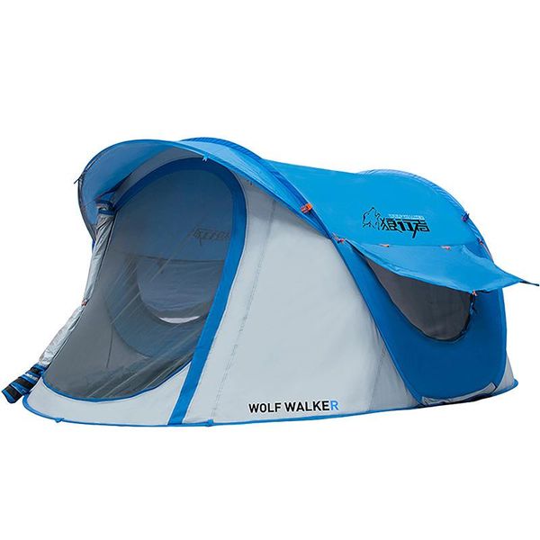 

automatic boat tents waterproof 3-4 people widen quick open camping tent with side window for picnic mountain climbing outing