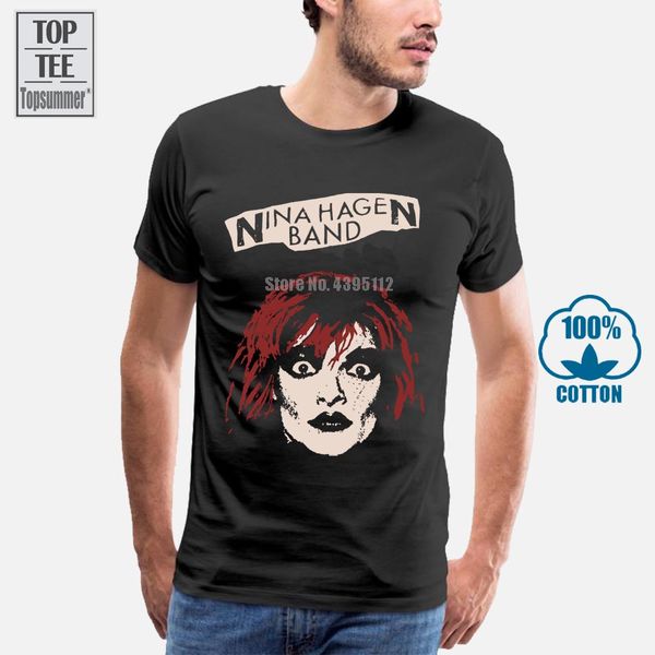 

nina hagen unbehagen punk logo t shirt 1979 punk siouxsie x ray spex vinyl 2018 summer men's t shirt fashion sport hooded sweatshirt ho