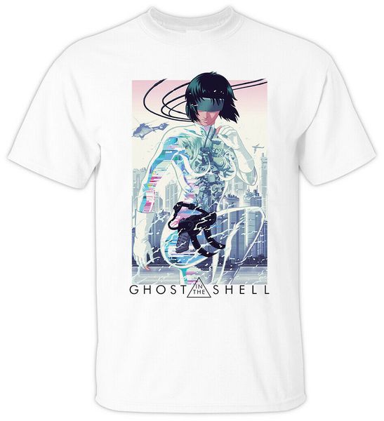 

anime: ghost in the shell v1 v3 m.oshii 1995 t shirt (white) all sizes summer tees printed order t shirts sport hooded sweatshirt hoodie