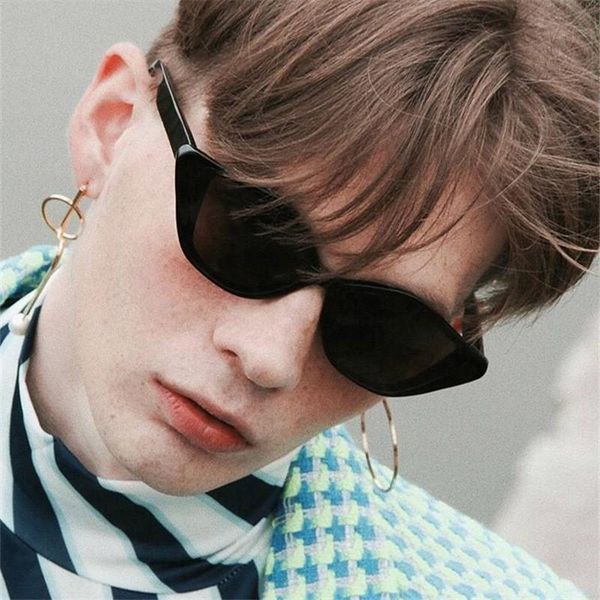 

judy дизайнер мужчины очки hip ретро белый каркас марка женщины cat eye sunglasses luxury hop cateye leonlion вс tsetsrw whole2019, White;black