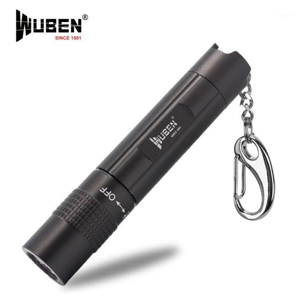 

flashlights torches wuben mini led pocket portable lantern e502 usb rechargeable lamp key light waterproof torch1