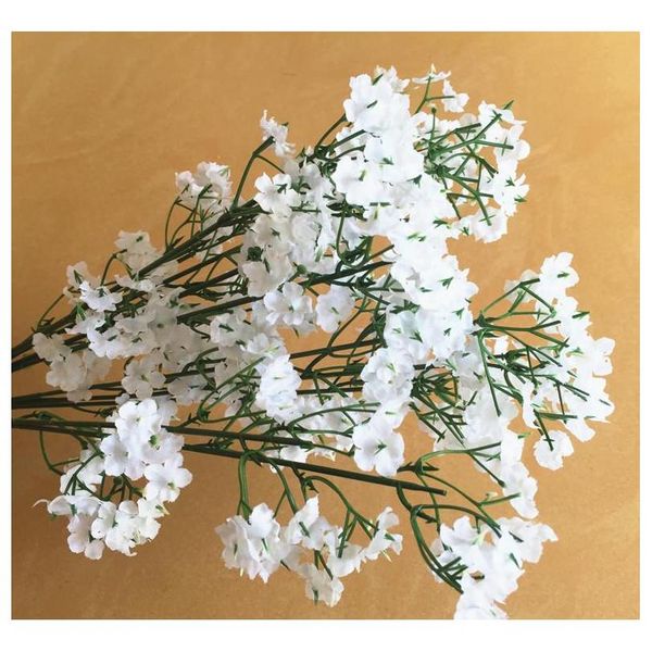 

new arrive gypsophila baby' s breath artificial fake silk flowers plant home weddin wmttaf my_home2010