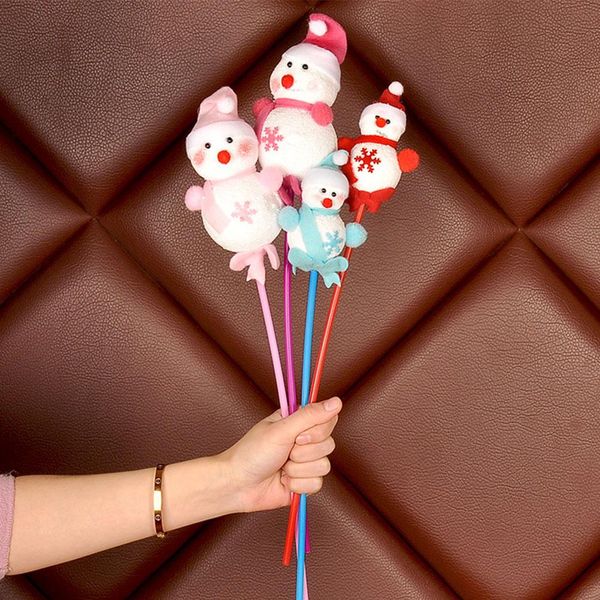 

4шт рождество снеговик палочки декоративные украшения детские игрушки prop палочки снеговик палок рождество компоновка реквизит для партии j