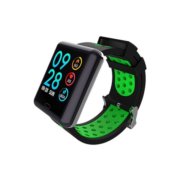 

colorful oled touch screen usb charger intelligent bracelet