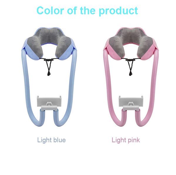 

new mobile phone lazy holder support u-shaped nap memory foam cervical spine neck pillow