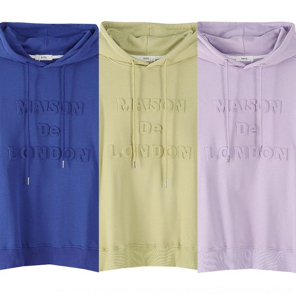 

rap1g qianchun concave sweater pullover convex letter hooded sweater women pullover autumn new jacket loose casual 2020 korean women qs0hd, Black