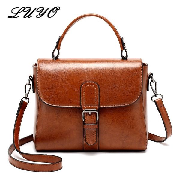 

2020 vintage genuine leather cowhide luxury handbags women messenger bags designer small shoulder summer bag female