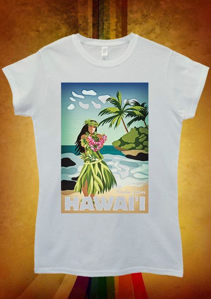 

hawaii hula girl aloha cool funny women t shirt vest 430cartoon t shirt men new fashion tshirt sport hooded sweatshirt hoodie