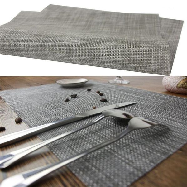 

kitchen restaurant placemats colorful cup mats table bowl pad heat insulation slip ressistant dining bar mat