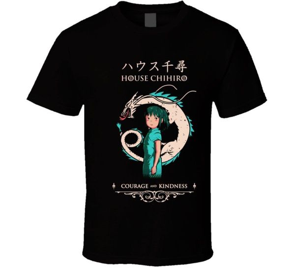 

2019 fashion short creative printed chihiro t-shirt spirited away tee studio ghiblisummer t-shirt sport hooded sweatshirt hoodie