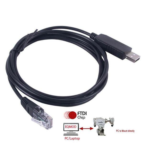

computer cables & connectors ftdi usb to rj45 skywatcher telescopes goto control eqmod ascom cable for heq5pro azeq5 azeq6 eq6-r