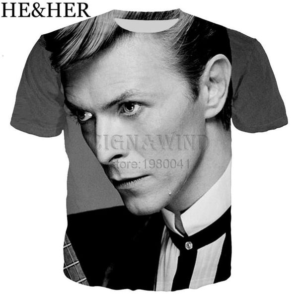 

men david bowie 3d print shirts harajuku oversized harajuku men clothing