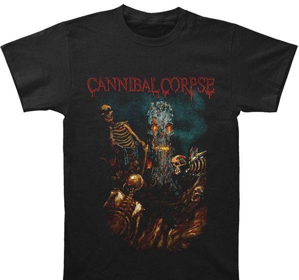 

summer mens print t shirt cannibal corpse men's skeletons tree a skeletal domain t shirt black sport hooded sweatshirt hoodie