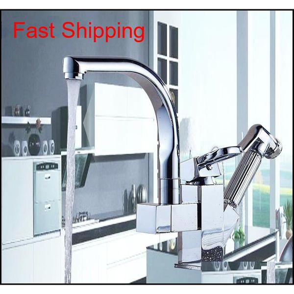 

pull out spray brass kitchen faucet mixer tap kitchen sink qylsao bdesports