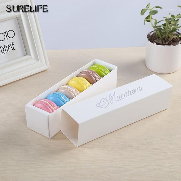 

10pcs white/pink/ green/black/red macaron box packaging drawer type 20.5*5.4*5.3cm1