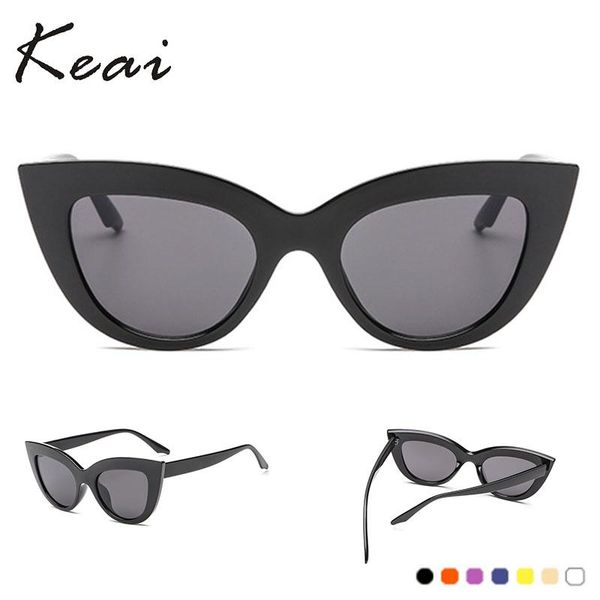 

sunglasses retro vintage cat eyes for women brand design women's sun glasses mirror uv400 luxury female ladies oculos, White;black