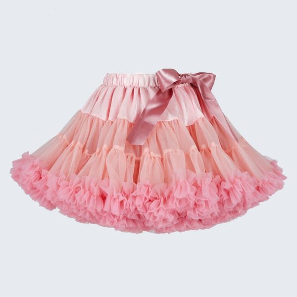 

generation 1 bow angel's yarn pompous super soft tutu princs children's skirt, Blue