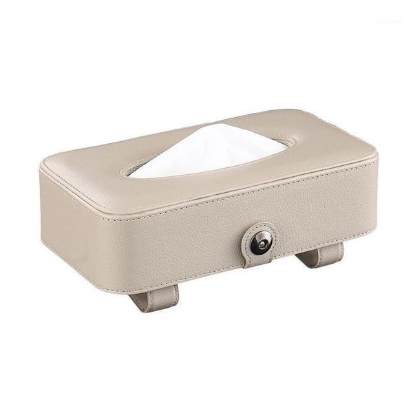 

car tissue box hanging sun visor car with sunroof tissue box interior leather paper1