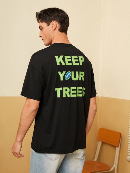 

men slogan graphic tee 37qn#, White;black