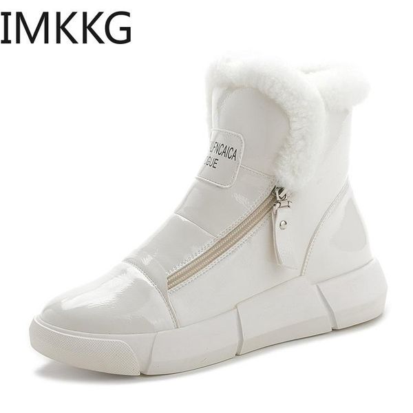 

женские сапоги женские зимние сапоги обувь женщина снег зима женщин для женщин обувь лодыжке, Black