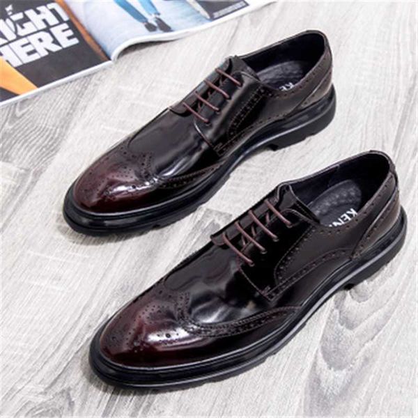 

dress shoes style leather men's business suit black british handmade custom