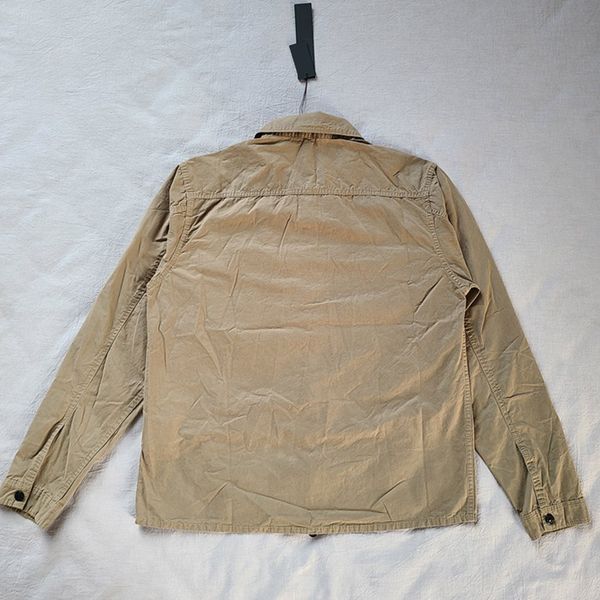 

19fw 115wn overshirt old garment dye t0ney jackets men women fashion coat jacket shirt outdoor290r, Black;brown