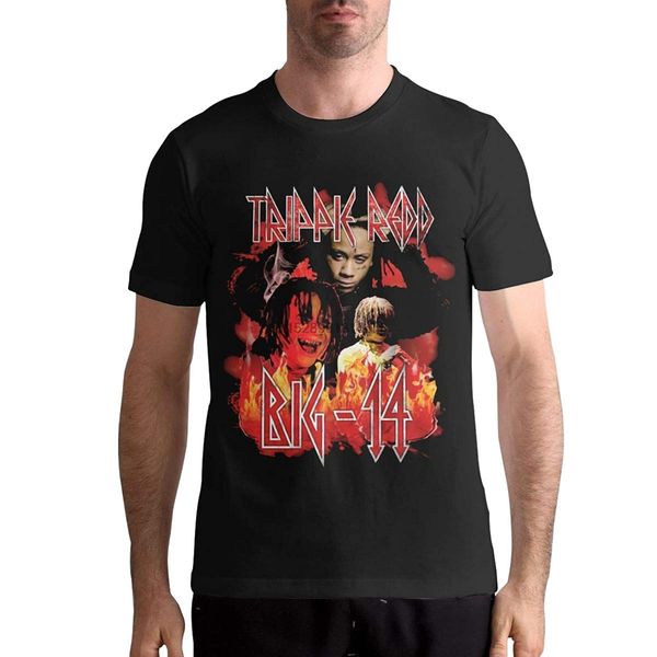 

trippie redd shirt men's t shirt fashion casual o neck short sleeve cotton tees sport hooded sweatshirt hoodie