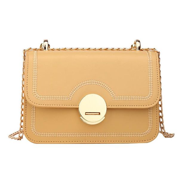 

summer fresh lady bag pu leather oblique lady bag 2020 shoulder messenger chain handbag