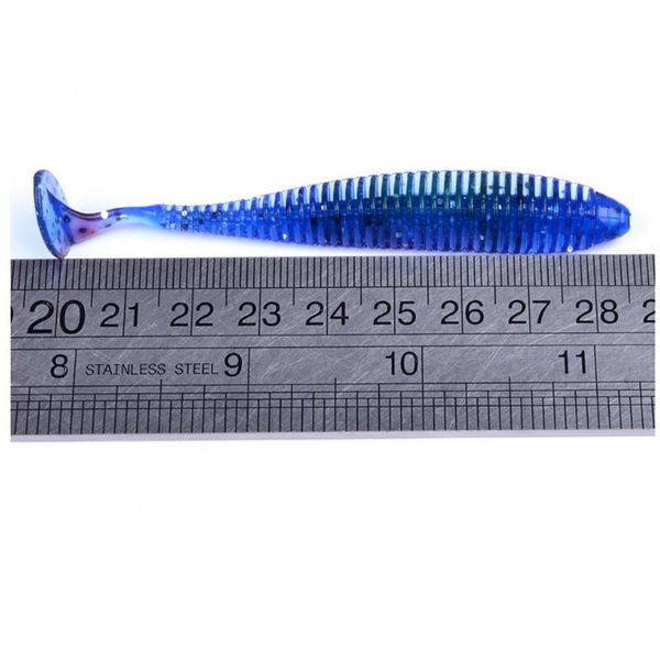 

10pcs/lot 2.4g 9cm soft fishing lure soft worm fishhooks jerkbait accessories jig hooks tool wobblers fish spo sqcjvy