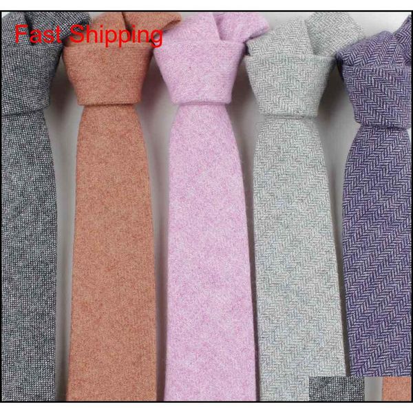

tager wilen brand fashion wool ties brand popular solid necktie cravats for men suits tie for wedding busin qylsaq homes2007, Blue;purple