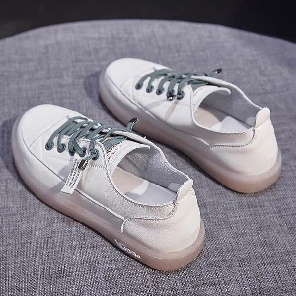 

european and american fashion new autumn all-match soft leather and tendon soft sole flat shoes a9, Black