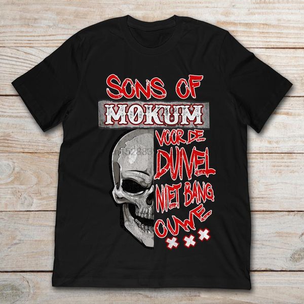 

sons of mokum voor de duivel niet bang ouwe t-shirt sport hooded sweatshirt hoodie
